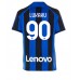 Billige Inter Milan Romelu Lukaku #90 Hjemmetrøye 2022-23 Kortermet